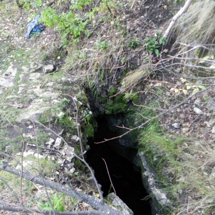 Фото 1. Вход в пещеру Олимпия